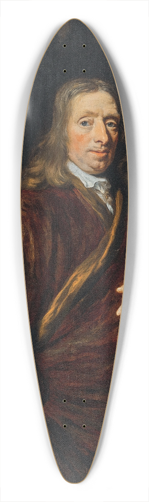 Nicolaes Maes - Portrait of a gentleman 39.3 inch art pintail longboard deck