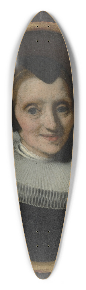 Nicolaes Maes - Portrait of a Woman 39.3 inch art pintail longboard deck