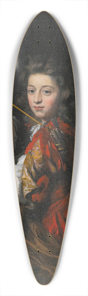 Nicolaes Maes - Portrait Of A Young Nobleman 39.3 inch art pintail longboard deck