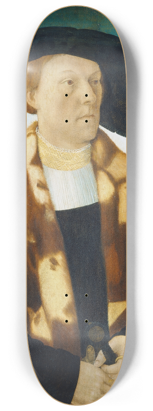 Conrad Faber von Kreuznach - Portrait of Johann Stralenberg 8.25 inch art skate deck Conrad Faber von Kreuznach - Portrait of Johann Stralenberg 8.25 inch art skate deck
