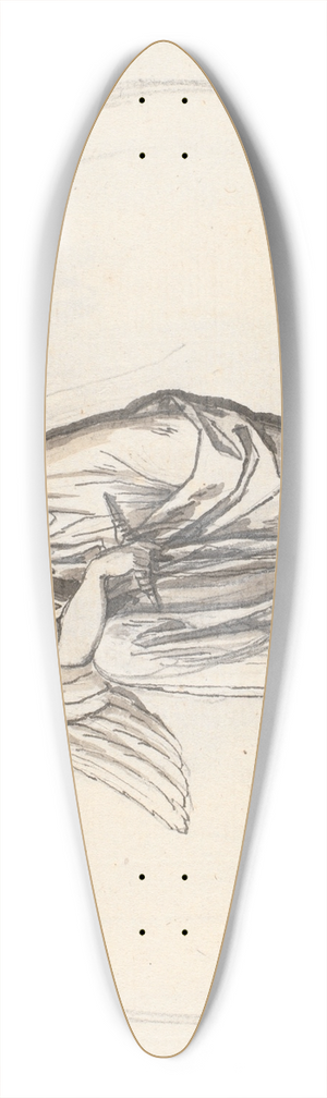 Nicolai Abildgaard - Nemesis 39.3 inch art pintail longboard deck