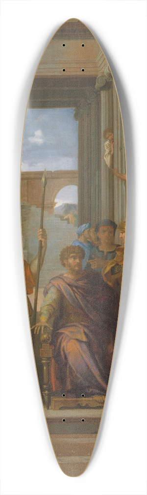 Nicolas-Pierre Loir - Saint Paul rend aveugle le faux prophte Barjsu 39.3 inch art pintail longboard deck