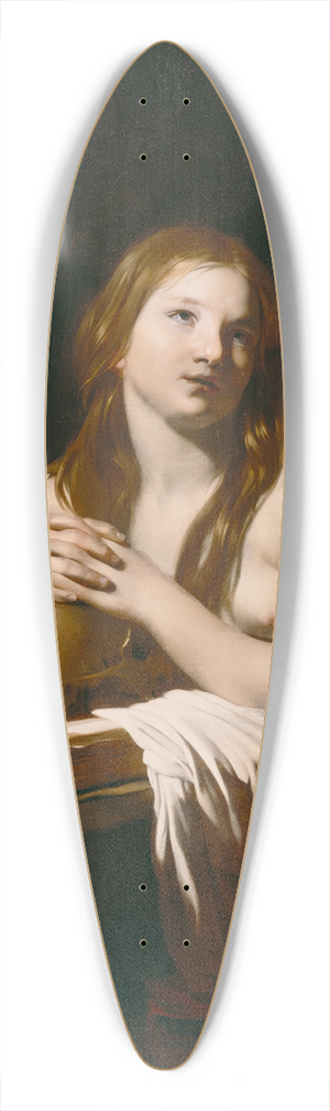 Nicolas Regnier - The Repentant Magdalene 39.3 inch art pintail longboard deck