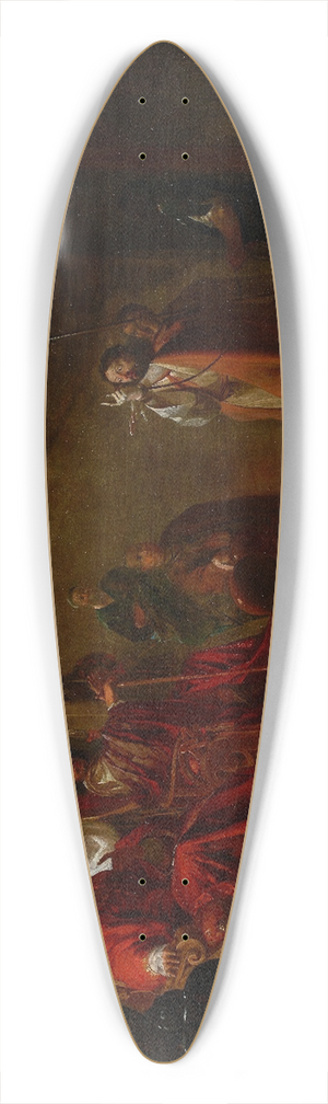 Nicolaus Knpfer - St. Paul Before the Praetor 39.3 inch art pintail longboard deck