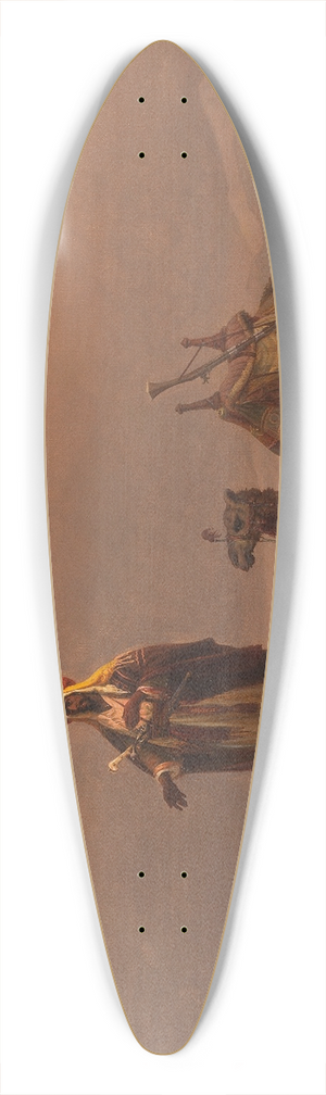 Niels Simonsen - Watching for sunrise 39.3 inch art pintail longboard deck