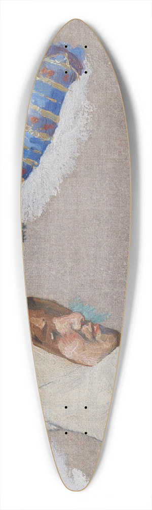 Niels Skovgaard - Dragtstudier og studie af et kvindehovede. Megara 39.3 inch art pintail longboard deck