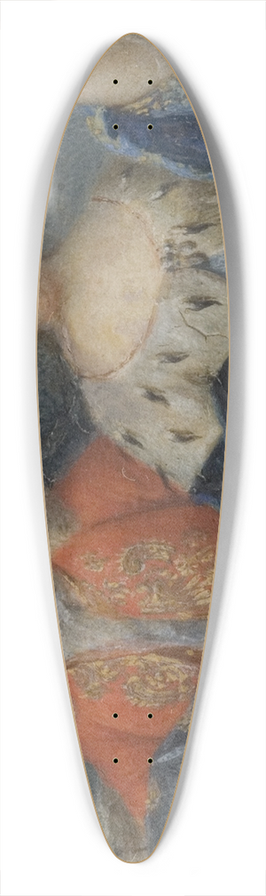 Niklas Lafrensen - Ulrika Eleonora the Younger (1688-1741), Queen of Sweden & Frederick I (1676-1751), Count of Hesse-Kassel, King of Sweden 39.3 inch art pintail longboard deck