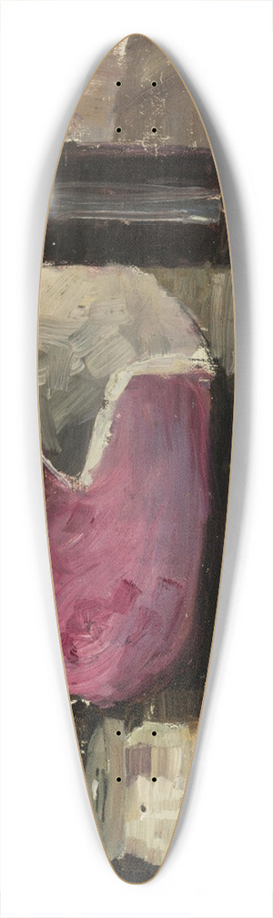 Nikolai Triik - Natrmort pottmtsiga 39.3 inch art pintail longboard deck