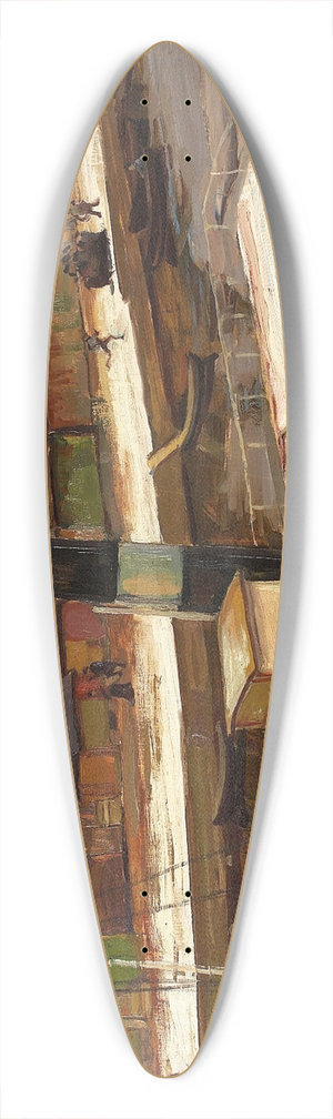 Nikolai Triik - Tartu vaade 39.3 inch art pintail longboard deck
