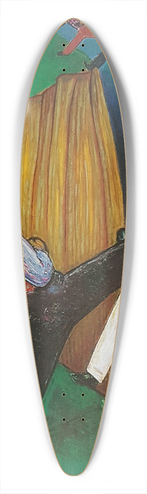 Nils Dardel - Exekution 39.3 inch art pintail longboard deck