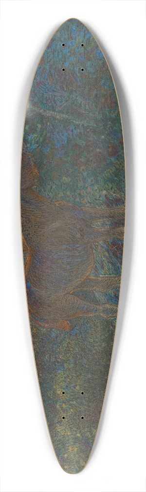 Nils Kreuger - Foal 39.3 inch art pintail longboard deck