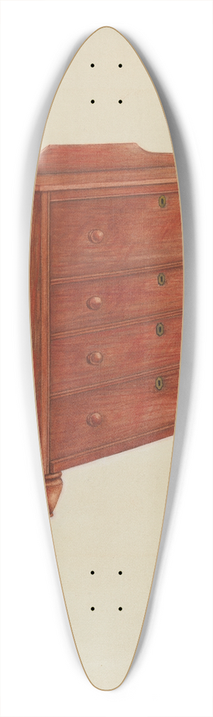 Norma Lockwood - Chest of Drawers 39.3 inch art pintail longboard deck