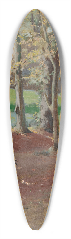 Norman Garstin - Autumn 39.3 inch art pintail longboard deck