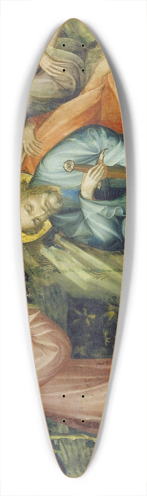 Nuremberg Master Of The Altarpiece Of The Virgin - The Agony in the Garden 39.3 inch art pintail longboard deck