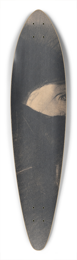 Odilon Redon - Armor 39.3 inch art pintail longboard deck