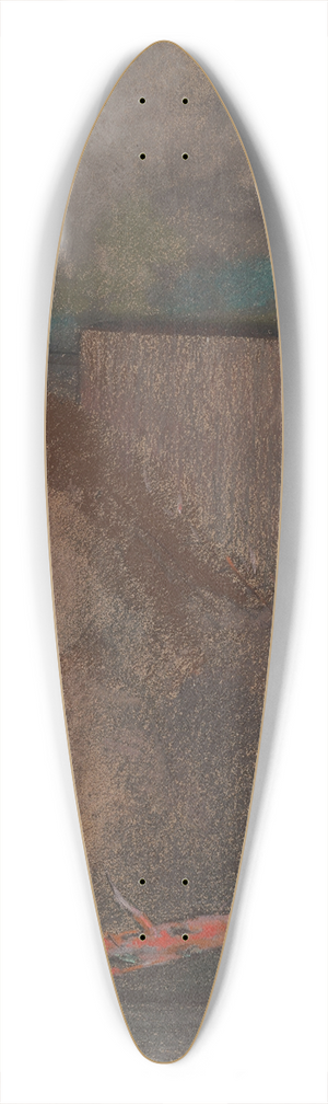 Odilon Redon - Christ Crucified 39.3 inch art pintail longboard deck