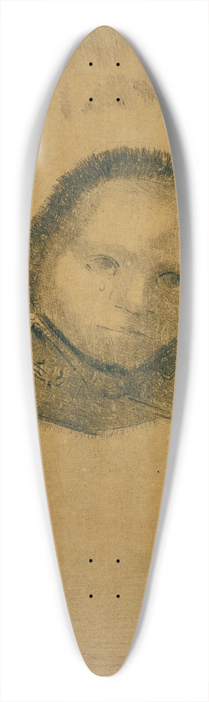Odilon Redon - Laraigne qui pleure ou Le Dsespoir du monstre 39.3 inch art pintail longboard deck