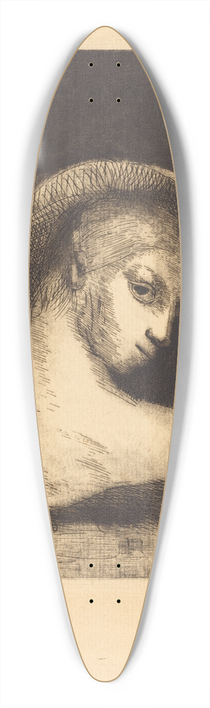 Odilon Redon - Perversite (Perversity) 39.3 inch art pintail longboard deck