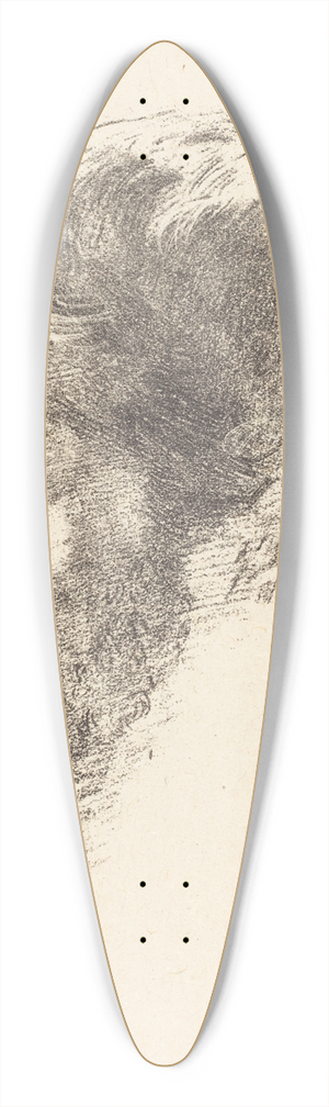 Odilon Redon - Pierre Bonnard 39.3 inch art pintail longboard deck