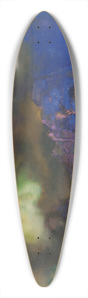 Odilon Redon - Roger and Angelica 39.3 inch art pintail longboard deck