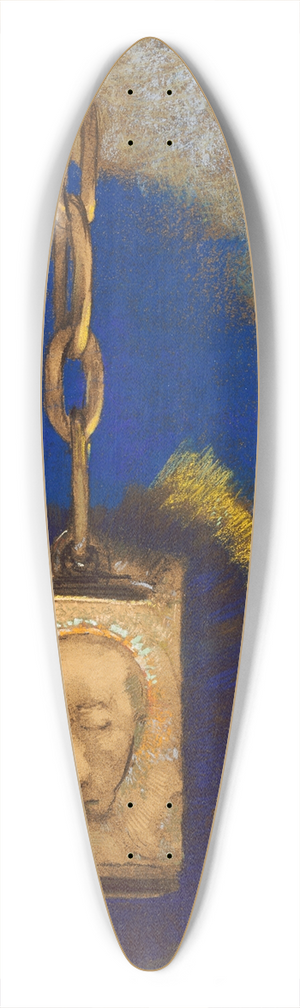 Odilon Redon - The Beacon 39.3 inch art pintail longboard deck