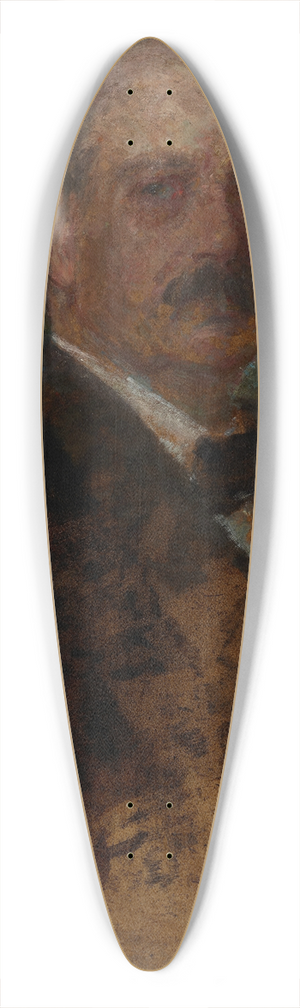 Olga Boznanska - Portrait of an American 39.3 inch art pintail longboard deck