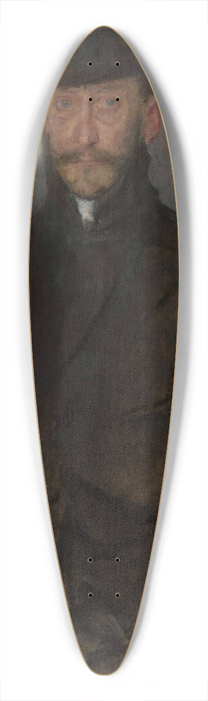 Olga Boznanska - Portrait of Antoni Kamieski (1860-18611933), painter 39.3 inch art pintail longboard deck
