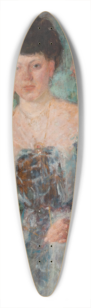 Olga Boznanska - Portrait of Mrs Horain 39.3 inch art pintail longboard deck Olga Boznanska - Portrait of Mrs Horain 39.3 inch art pintail longboard deck