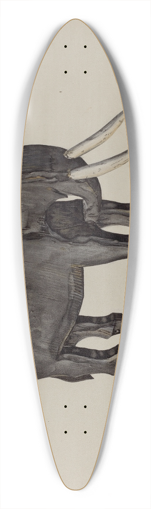 Orison Daeda - Toy Elephant 39.3 inch art pintail longboard deck