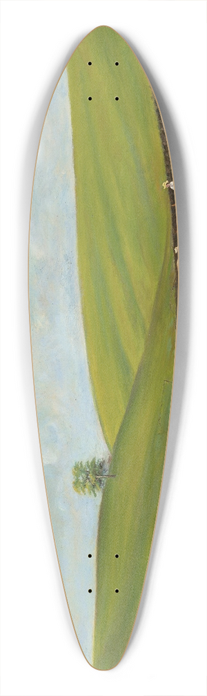 Orrie McCombs - Breaking Ground, after Olof Krans 39.3 inch art pintail longboard deck