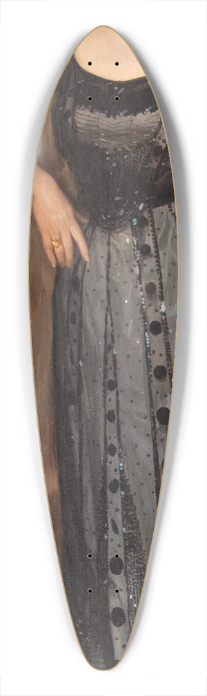 Oscar Bjrck - Portrait of Mrs. Alice Thiel 39.3 inch art pintail longboard deck