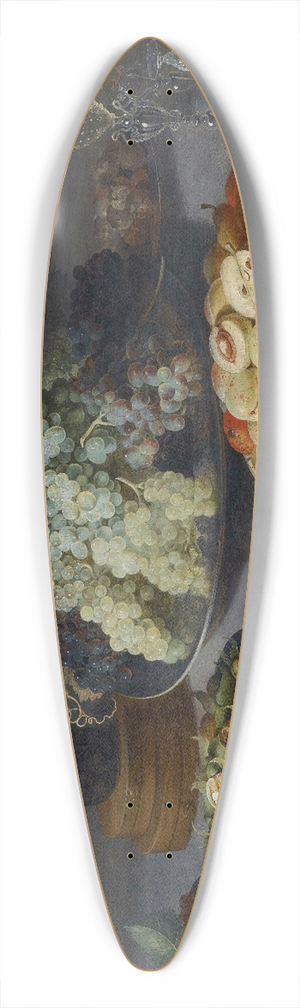 Osias Beert the Elder - Still Life Of Grapes And Other Fruits With A Knife, Faon De Venise Wineglasses And Other Objects On A Draped Table 39.3 inch art pintail longboard deck Osias Beert the Elder - Still Life Of Grapes And Other Fruits With A Knife, Faon De Venise Wineglasses And Other Objects On A Draped Table 39.3 inch art pintail longboard deck