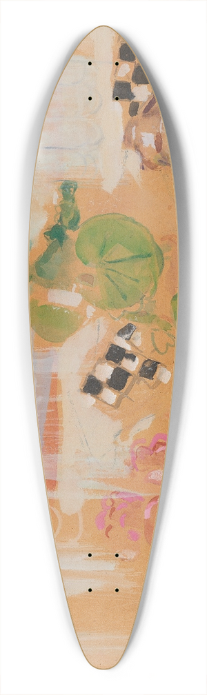 Oskar Moll - Stillleben mit Bronzekopf 39.3 inch art pintail longboard deck