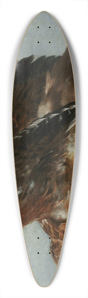 Otto Bache - Musvge I Flugt 39.3 inch art pintail longboard deck