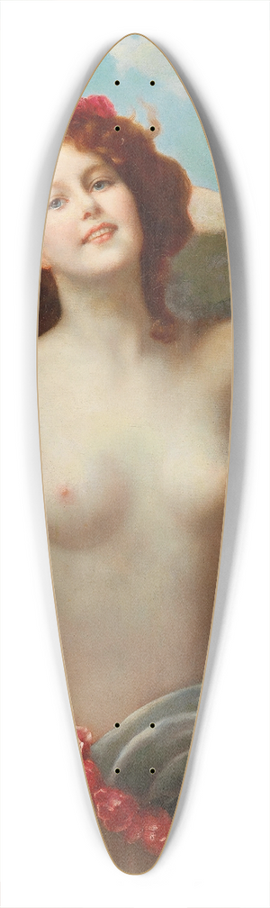 Otto Lingner - Aphrodite 39.3 inch art pintail longboard deck