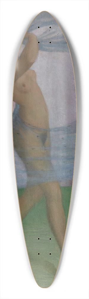 Otto Mueller - Tnzerin mit Schleier, von einem Mann beobachtet 39.3 inch art pintail longboard deck