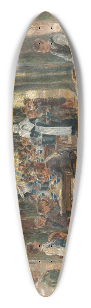 Otto Piltz - Die Klostersuppe 39.3 inch art pintail longboard deck