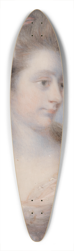 Ozias Humphrey - Portrait of a Lady 39.3 inch art pintail longboard deck