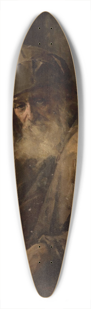 Pantaleon Szyndler - Portrait of a philosopher 39.3 inch art pintail longboard deck