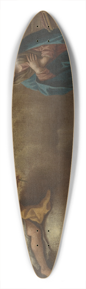 Paolo de Matteis - Verkndigung an Maria 39.3 inch art pintail longboard deck