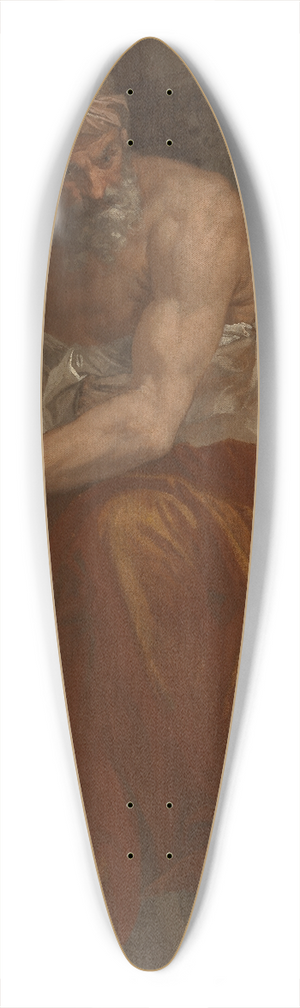 Paolo Veronese - Allegory of Navigation with an Astrolabe 39.3 inch art pintail longboard deck