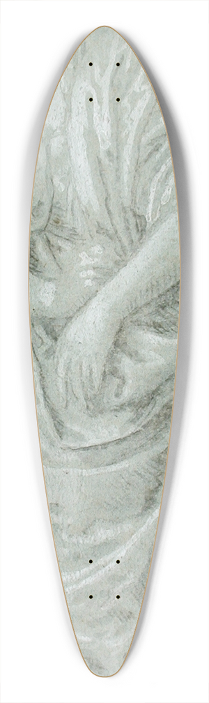 Paolo Veronese - Study of Rebecca at the Well 39.3 inch art pintail longboard deck