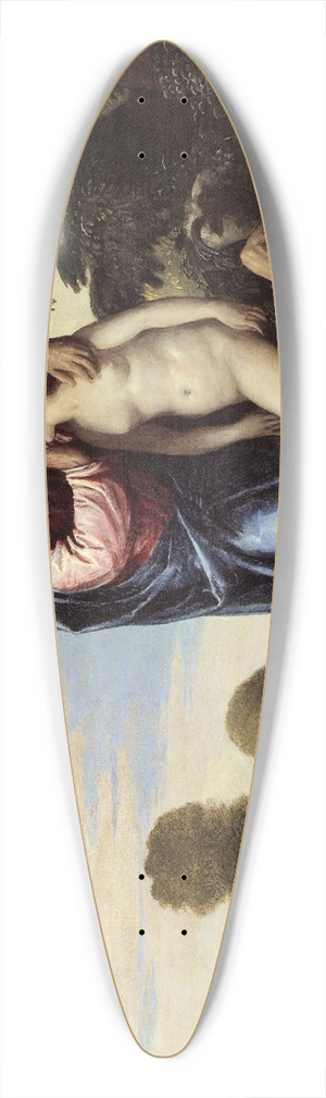 Paolo Veronese - The Creation of Eve 39.3 inch art pintail longboard deck
