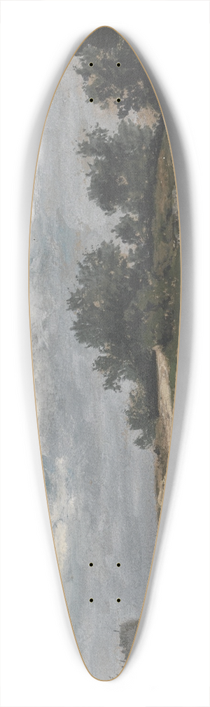 Patrick Nasmyth - An Open Road 39.3 inch art pintail longboard deck
