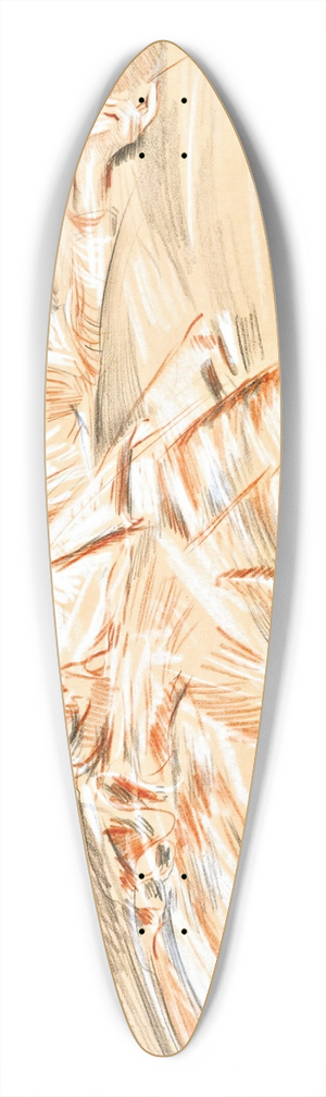 Paul Csar Helleu - Jeune Fille Endormie 39.3 inch art pintail longboard deck