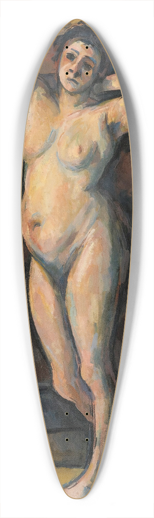 Paul Czanne - Femme Nue Debout 39.3 inch art pintail longboard deck Paul Czanne - Femme Nue Debout 39.3 inch art pintail longboard deck