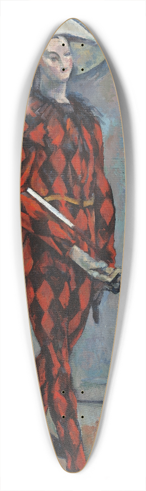 Paul Czanne - Harlequin 39.3 inch art pintail longboard deck