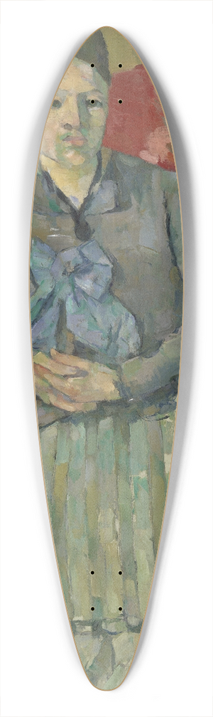 Paul Czanne - Madame Czanne in a Red Armchair 39.3 inch art pintail longboard deck