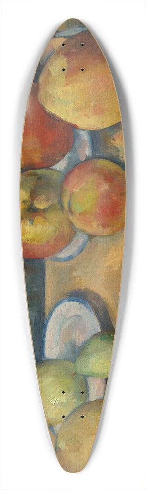 Paul Czanne - Still Life with Apples and Pears 39.3 inch art pintail longboard deck