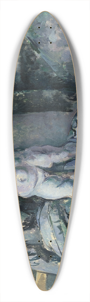 Paul Czanne - Still Life with Statuette 39.3 inch art pintail longboard deck